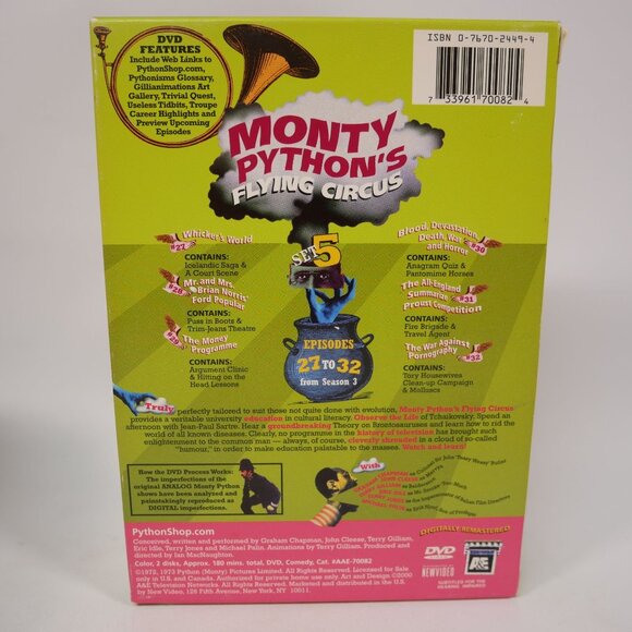 Monty Pythons Flying Circus Complete Series DVD Box Sets Remastered TESTED - Picture 11 of 15